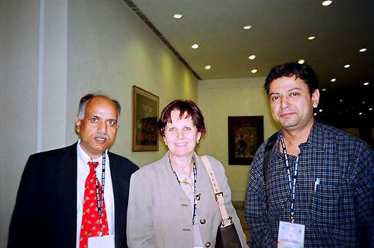With Dr. Ruth Graf and Dr. Lokesh Kumar, APSICON 2004, Jaipur
